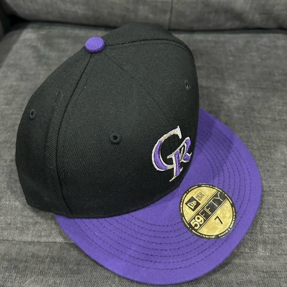 NEW!! Era 59Fifty Colorado Rockies Fitted Hat - Size 7. NEW WITH OUT TAG - Picture 8 of 10